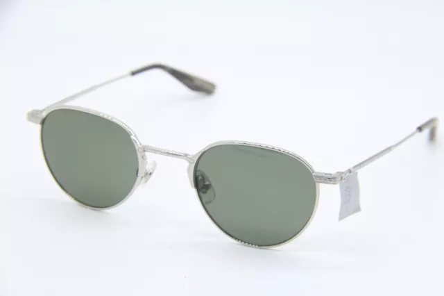 New Barton Perreira Whitman Silver Grey Authentic Sunglasses 46-21