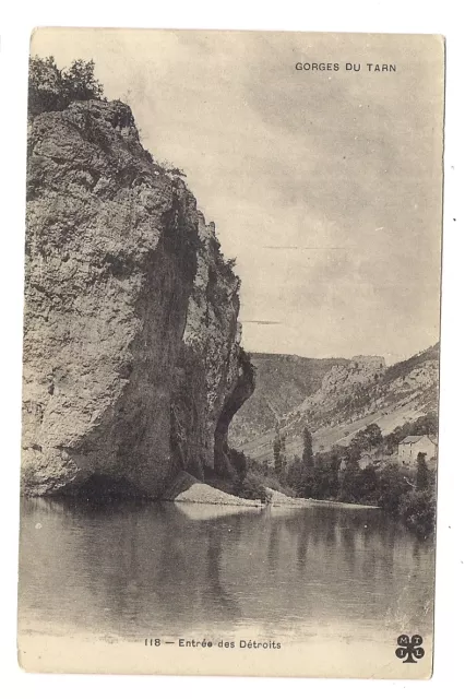 gorges du tarn , entrée des détroits