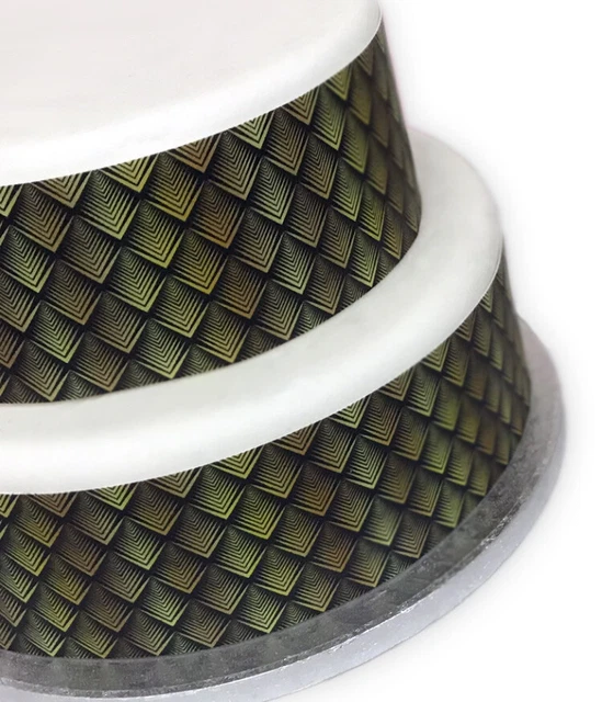 A4 EDIBLE DECOR Icing Sheet Art Deco Pattern 1920's Style Ribbon Border