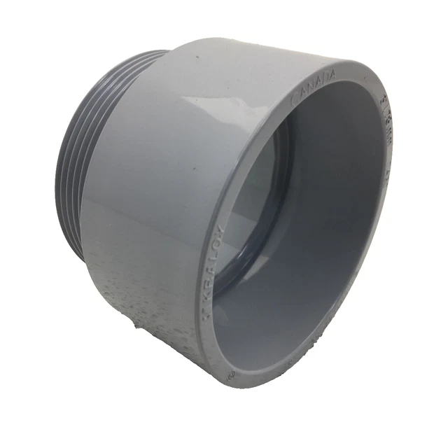078091 Kraloy Ta30 3 Inch Pvc Terminal Adapter