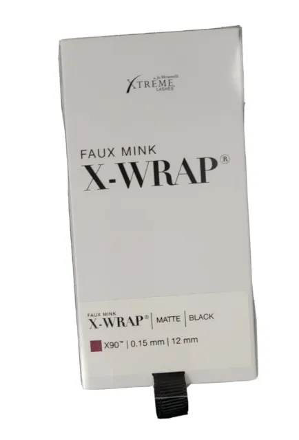 Xtreme Lashes X-Wrap Matte Black X90 0.15mm 12mm