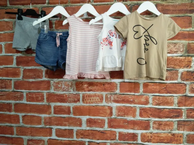 Baby Girl Bundle Aged 18-24 Months M&S Gap Etc Shorts Top T-Shirt Denim 92Cm
