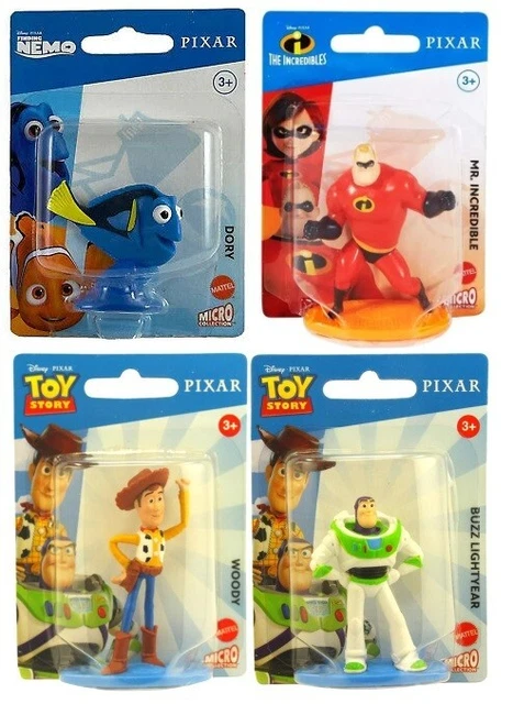 Disney Micro DISNEY MICRO COLLECTION Various Characters Nemo Toy Story Incredibles ...