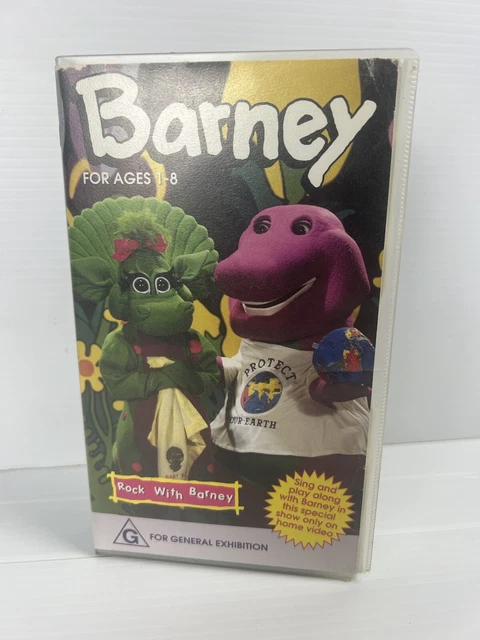 BARNEY ROCK WITH Barney Songs For Children VHS EUR 11,03 - PicClick FR
