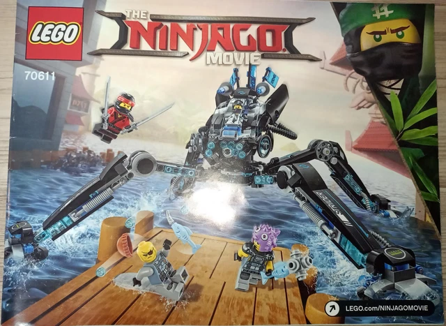 LEGO/NINJAGO/SET #70611: WATER Strider, 2017, completo di OBA EUR 50,00 ...