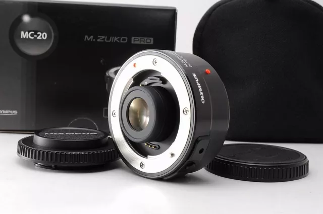 [Mint in box] Olympus MC-20 M.ZUIKO DIGITAL 2x Teleconverter Lens #1133
