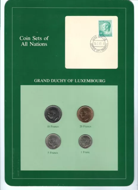 Coin Sets of All Nations Luxembourg