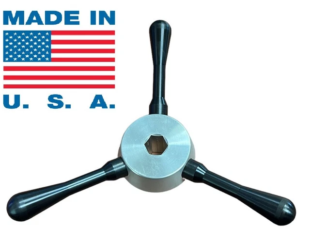 Speed Handle Works With Kurt 3/4 Vises - Made In USA - Haas Mazak Doosan Fadal Speed Handle Works With Kurt 3/4 Vises - Made In USA - Haas Mazak Doosan Fadal