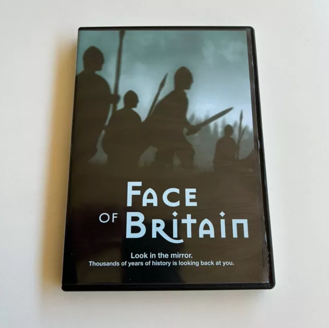 Face Of Britain DVD Archeologist Neil Oliver PAL Region 2 Like New FREE POSTAGE