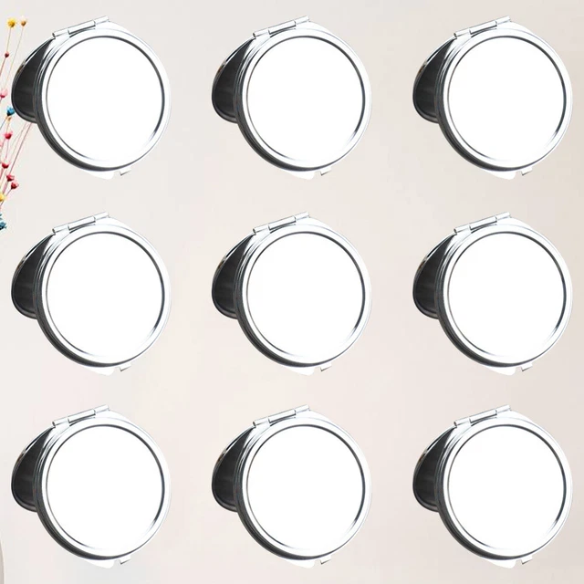 Specchio Portatile Da Trucco Per Ragazze 13 Anni, Regalo Compleanno, Design Elegante, 7x6.3 Cm