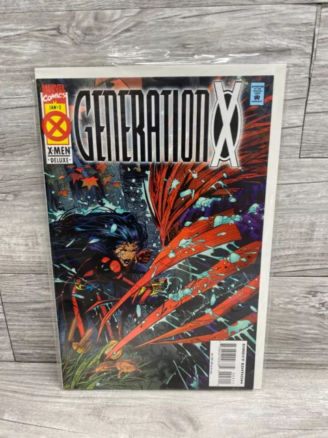 Marvel Comics X- Men Deluxe Generation X #3 Modern Age January 1995 Comic Book