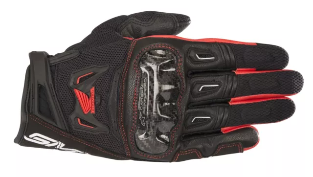 Alpinestars SMX-2 Air Carbon V2 Honda Gants de Moto Sport Course Été