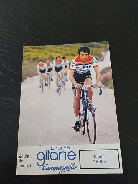 CPA CARTE POSTALE 1980 CYCLISME CLAUDE VINCENDEAU RENAULT GITANE-CAMPAGNOLO TOUR