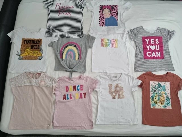 Girl's Age 8 Summer Clothes Bundle Leggings Shorts Tops Playsuit Dress Jumper 8