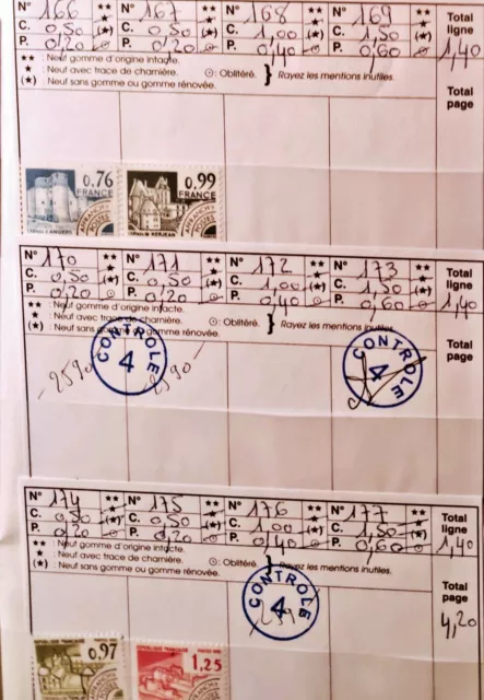 Carnet de circulation - France neuf - reste 44 timbres. 3