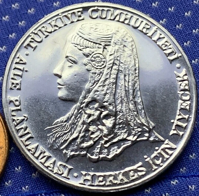 1979 Turkey 2 1/2 Lira Coin GEM BU FAO  ( 10K minted )   #ZM48