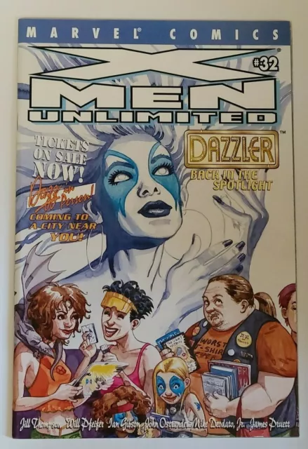X-Men Unlimited #32 (Marvel 2001)Nos9.4+Nm Grade 3-Stories Dazzler Jill Thompson