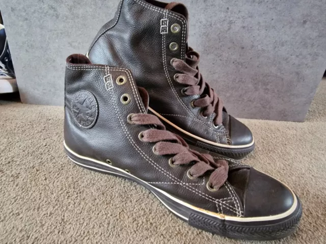 Mens leather converse 9 uk store