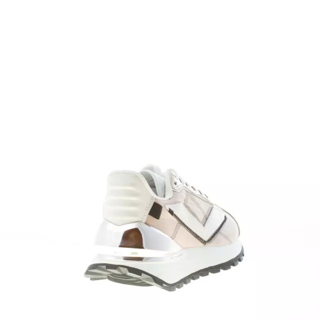 VOILE BLANCHE scarpe donna Sneaker Qwark Spur 2 beige platino 3