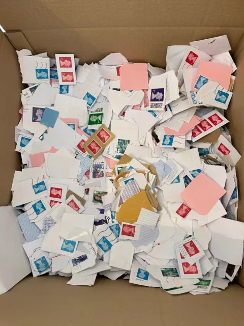 8kg of charity kiloware stamps