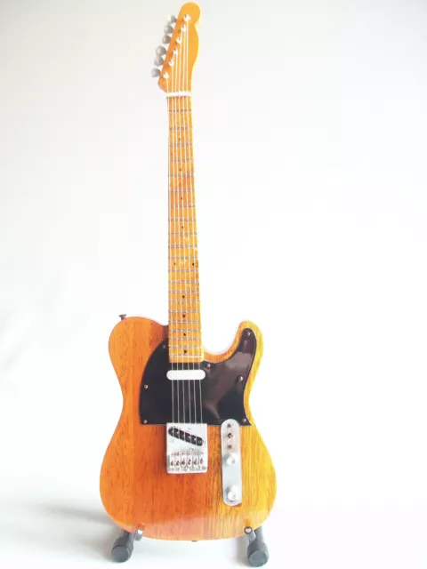 Guitare miniature Fender Telecaster butterscotch blonde – Bruce Springsteen