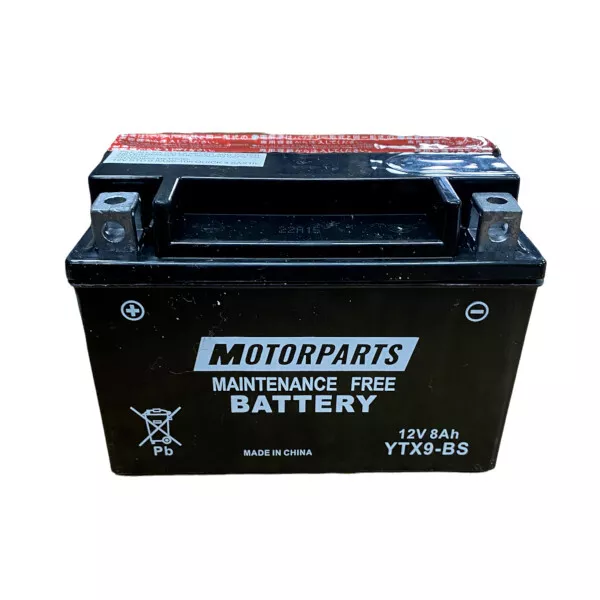 Batteria Ytx9-Bs 12V 8Ah Per Kymco Like 200I 200 2009 > 2009 Agm Senza Manutenzi