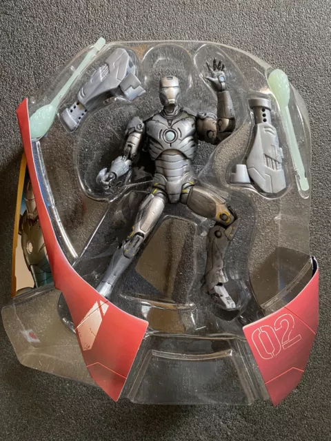 Marvel Hasbro IRONMAN mk2 2008 Figurine en loose complete en très bon état