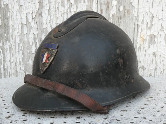 Casque Adrian m26 Défense Passive ww2 - HDS militaria