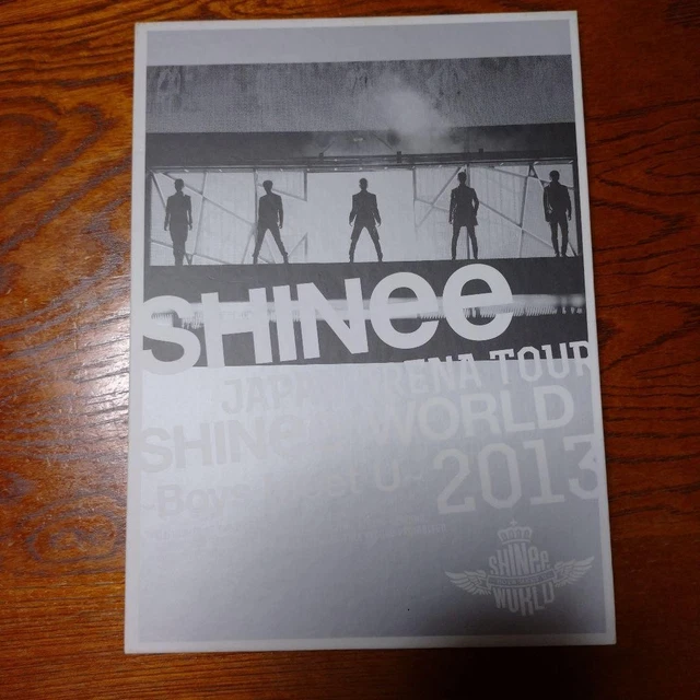SHINEE JAPAN ARENA TOUR WORLD 2013 Boys Meet U Taiwan Ltd 2-DVD+