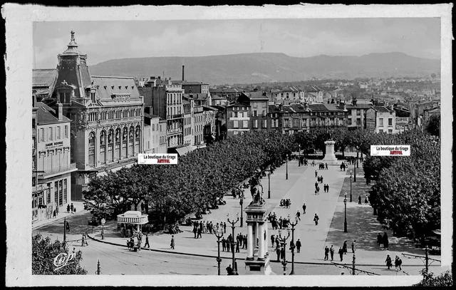 Plate Glass Photo Negative Black & White 3 1/2x5 1/2in, Clermont-Ferrand, Card