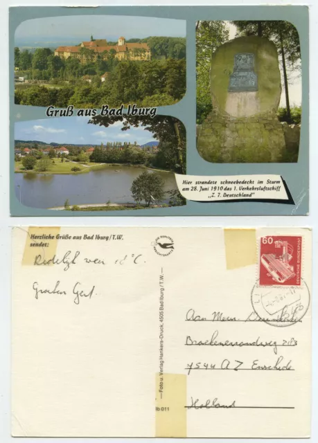 59503 - Saludo desde Bad Iburg - Postal, caducado 4.8.1987