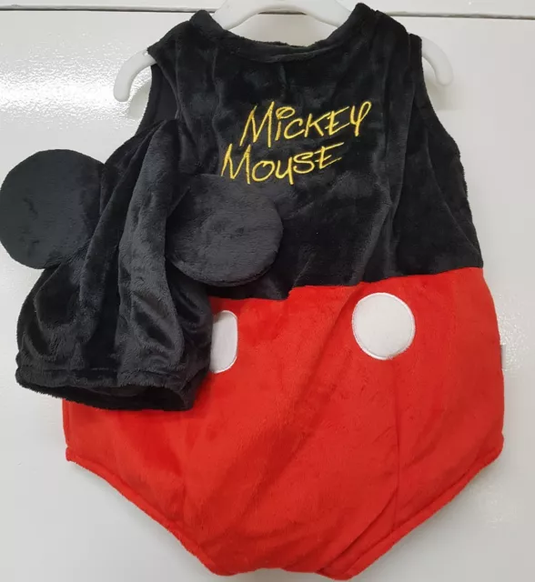 Disney Mickey Maus Tabard und Hut brandneu mit Etikett Alter 12-18 Monate