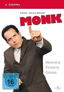 Monk - 6. Staffel [4 DVDs] von Jerry Levine | DVD | Zustand gut