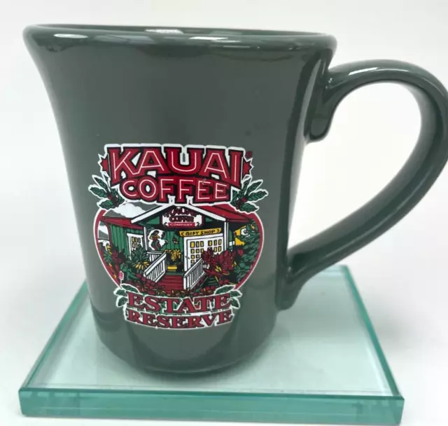 Kauai Coffee Estate Reserve Coffee Mug 12 oz Thick Ceramic USA Souvenir  Cup B8