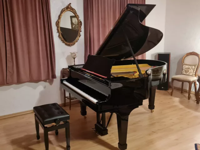 Steinway & Sons Flügel Modell O-180 schwarz poliert