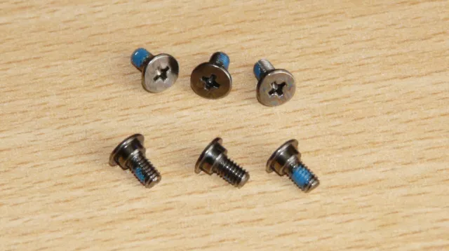 New Genuine Dell Inspiron 1525 1526 Screws Set For Lcd Trim Bezel / 6 X Screws