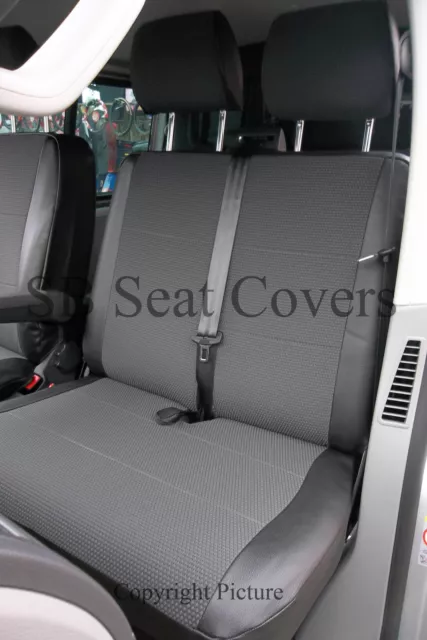 To Fit A Mercedes Vito 2012 Van, Seat Covers, 154 + Leatherette Mtm