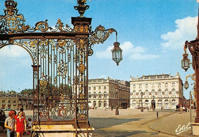 NANCY - Place Stanislas - Jean Latour Grid, the Theatre, the Grand Hotel