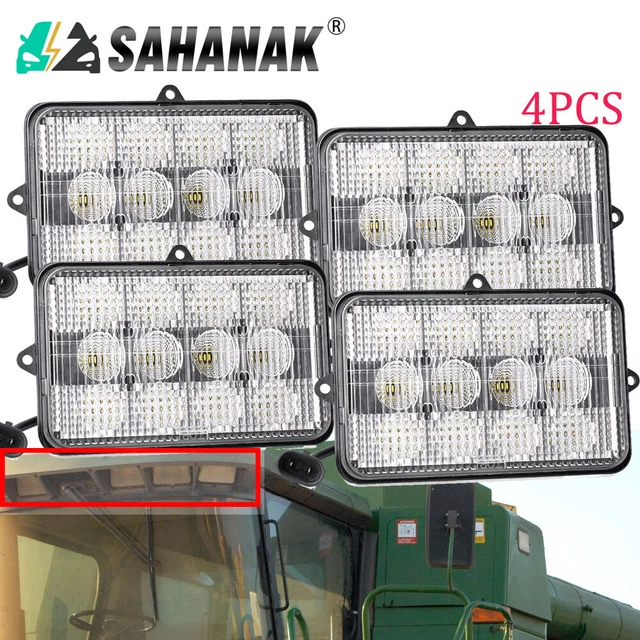 AH159332 LED Upper Cab Light 6500K For John Deere Combines 9400 9500 9600 TL9000