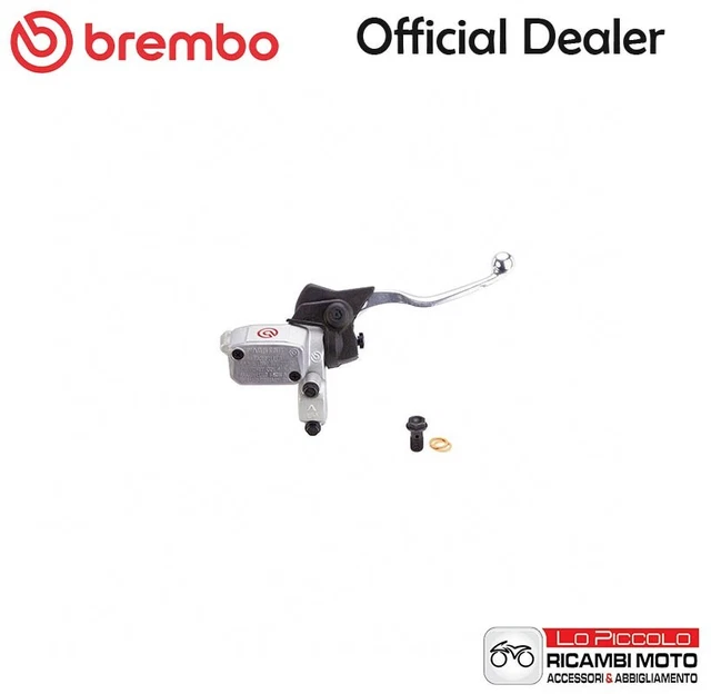 Pompa Freno Anteriore Moto Universale - Cilindro Maestro Per Enduro Con Serbatoio - Foto 9