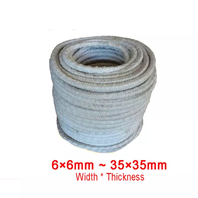 Ceramic Fiber Gland Packing Sealing Strip Temperature Resistant For Furnace Door