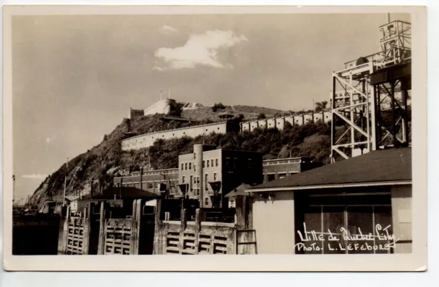 CANADA - Canadian old Postcard - carte en carte photo - ville de Quebec City