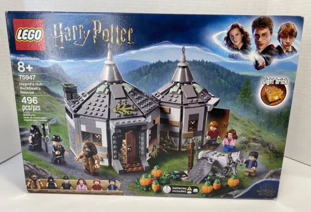 LEGO Harry Potter Retired Set 75947 - Hagrid's Hut: Buckbeak's Rescue NEW SEALED