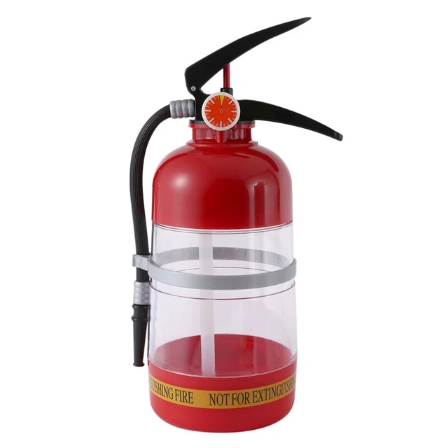 2L Vino Dispensador Bebida Extintor Fuego Vertido Fiesta Agua Barriles Enganchados K5I6