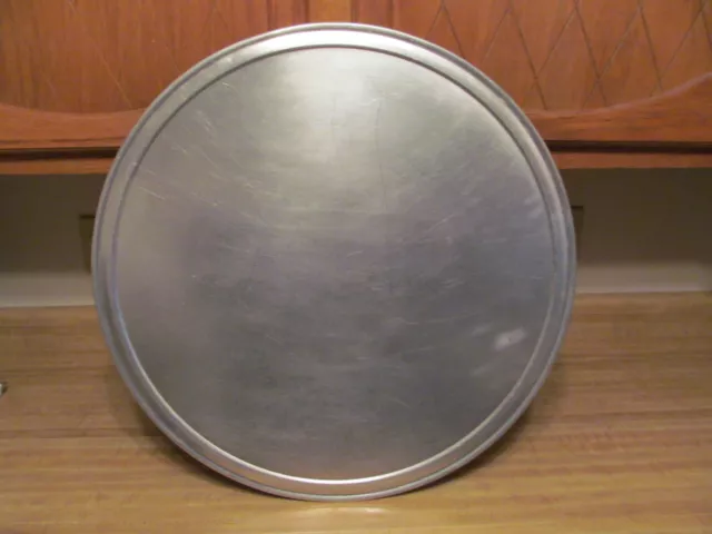 American Metalcraft  Wide Rim Pan Heavy Weight 14 Gauge Thickness Aluminum USED
