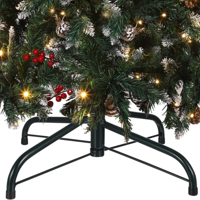 Soporte de árbol de Navidad ajustable de metal para árbol de Navidad (40x40 cm)
