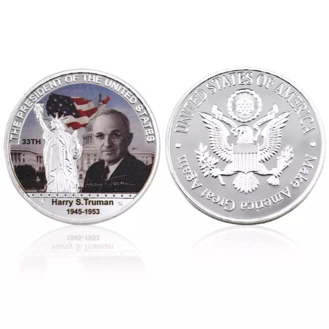 Decorative Souvenir Coin Us 33th President Harry S.Truman Challenge Coin