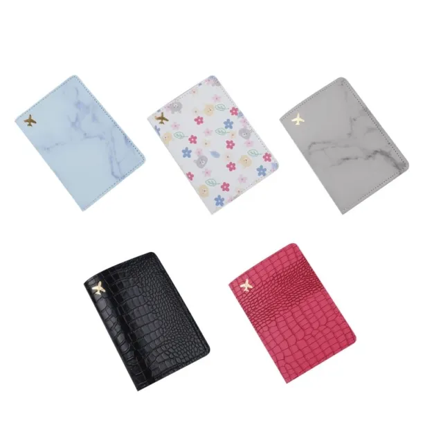 Multifunctional PU Passport Holder Fashion Travel Card for Case Cover for Women