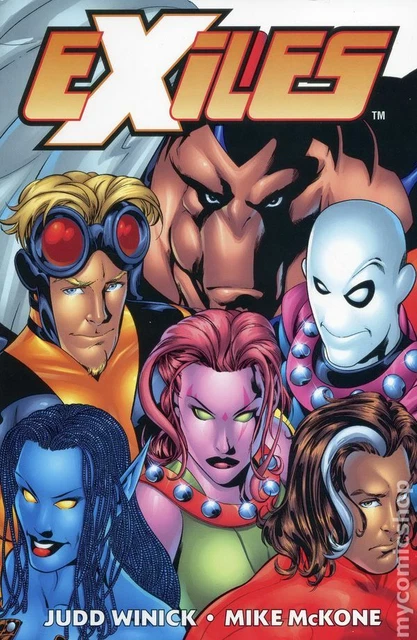 Exiles TPB #1-1ST VF 2002 Stock Image