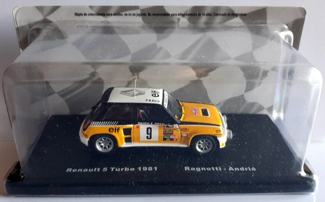 Renault 5 Turbo Cup 1981 - Jean Ragnotti - Norev? 1/43 - Neuve